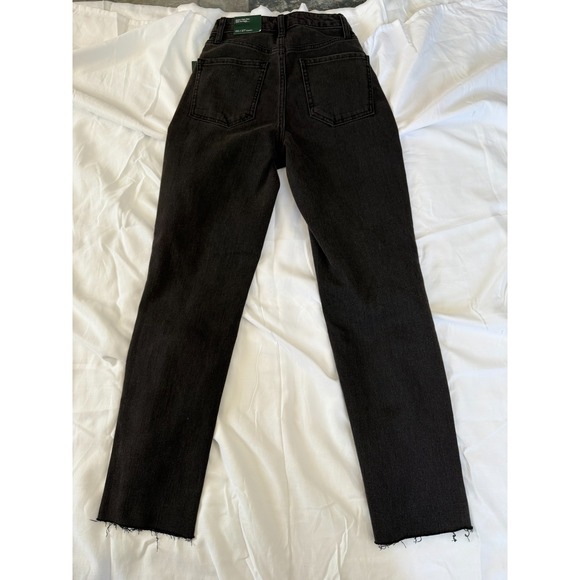 Wild Fable Black Super High Rise Straight Jeans Size 00 - Picture 2 of 5